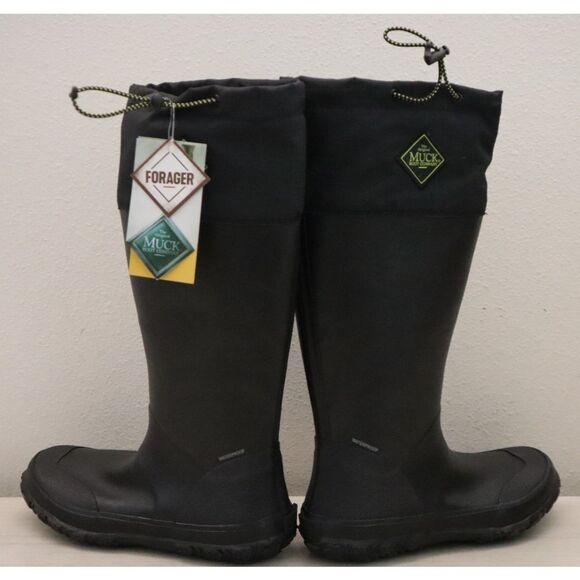 Muck Boot Company Men's Sz 9 Women's Sz 10 Black Forager Convertible Boot - Picture 16 of 16